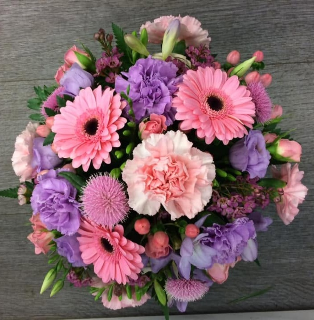 Pink & Purple Posy Product Image