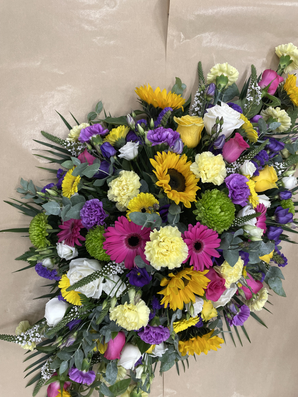 Colourful Memories Funeral Spray Product Image